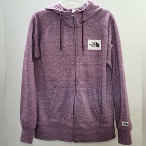 The North Face Heathered Red Hoodie